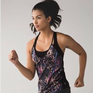 Lululemon Breezy Singlet Floral Sport Multi